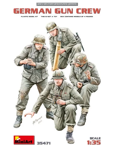 German Gun Crew, 1/35 - MiniArt 35471