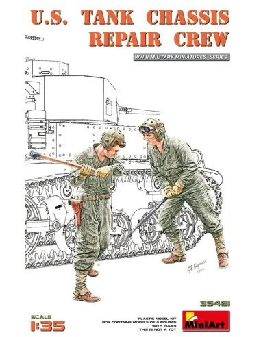 [NO_DESC] U.S. Tank Chassis Repair Crew, 1/35 - MiniArt 35481