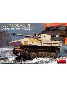 7.5cm Pak 40/4 auf gep. Selbstfahrlafette RSO, 1/35 - MiniArt 35483