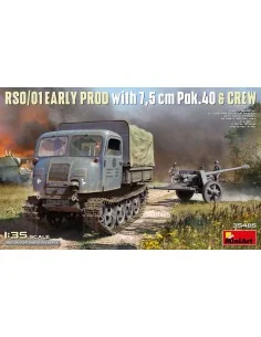 RSO/01 Early Prod. with 7, 5 cm Pak.40 & Crew, 1/35 - MiniArt 35485