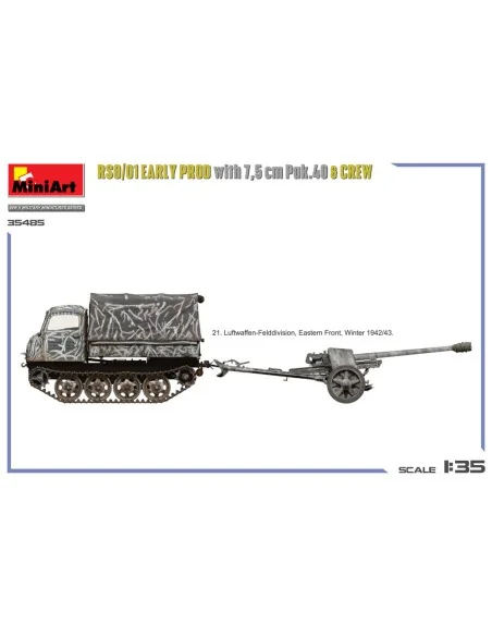 [NO_DESC] RSO/01 Early Prod. with 7, 5 cm Pak.40 & Crew, 1/35 - Min...
