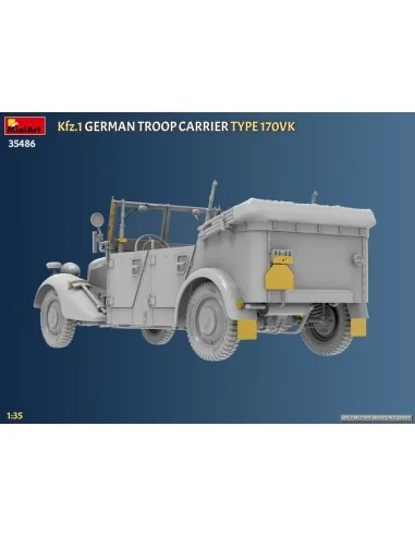 Kfz.1 German Troop Carrier Type 170VK, 1/35 - MiniArt 35486