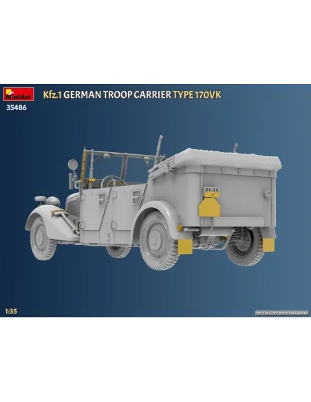Kfz.1 German Troop Carrier Type 170VK, 1/35 - MiniArt 35486