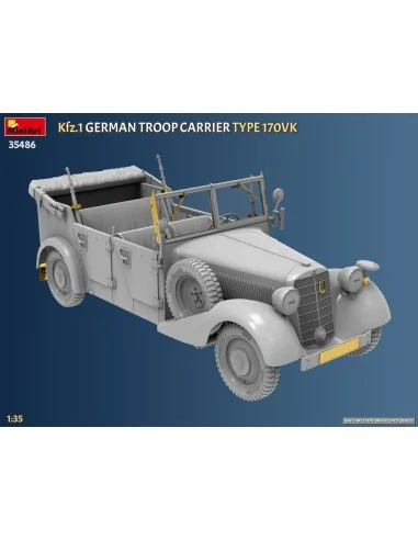 Kfz.1 German Troop Carrier Type 170VK, 1/35 - MiniArt 35486