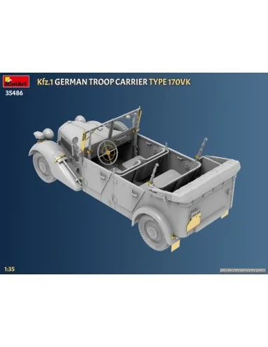 [NO_DESC] Kfz.1 German Troop Carrier Type 170VK, 1/35 - MiniArt 35486