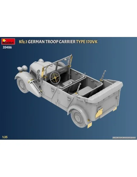 Kfz.1 German Troop Carrier Type 170VK, 1/35 - MiniArt 35486
