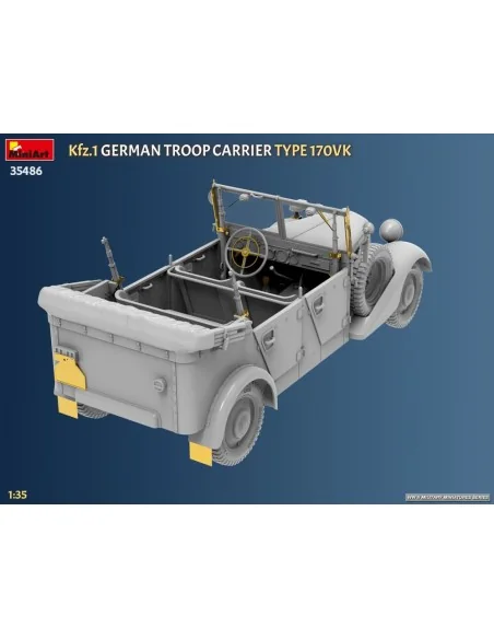Kfz.1 German Troop Carrier Type 170VK, 1/35 - MiniArt 35486