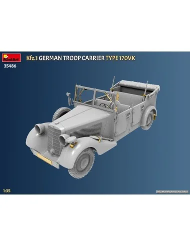 Kfz.1 German Troop Carrier Type 170VK, 1/35 - MiniArt 35486