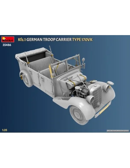 Kfz.1 German Troop Carrier Type 170VK, 1/35 - MiniArt 35486