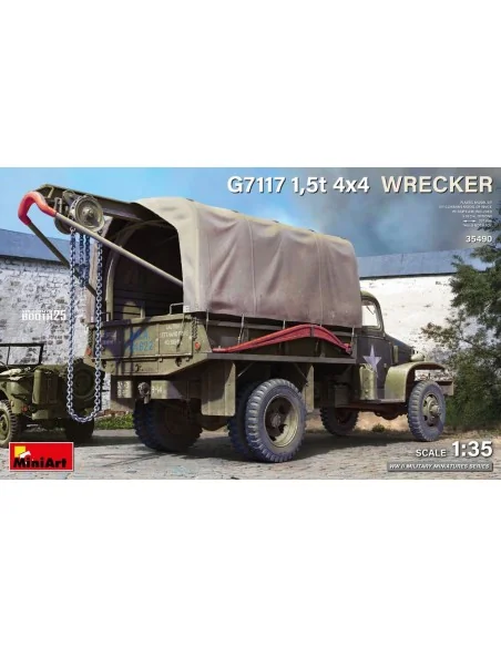 [NO_DESC] G7117 1, 5t 4x4 Wrecker, 1/35 - MiniArt 35490