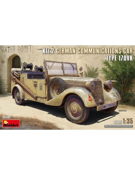 Kfz.2 German Communications Car Type 170VK, 1/35 - MiniArt 35492