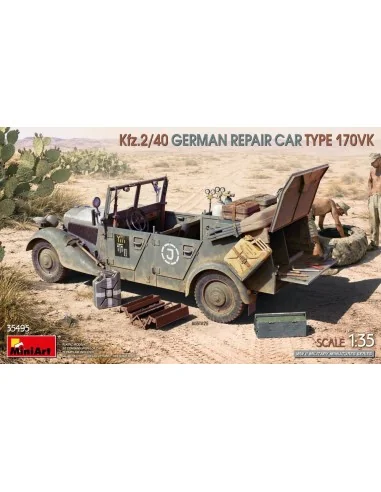 Kfz.2/40 German Repair Car Type 170VK, 1/35 - MiniArt 35495