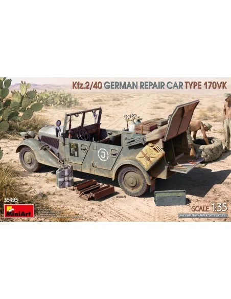 Kfz.2/40 German Repair Car Type 170VK, 1/35 - MiniArt 35495
