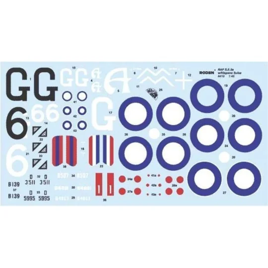 RAF S.E.5a w/ Hispano Suiza, 1/48 - Roden 419