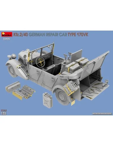 Kfz.2/40 German Repair Car Type 170VK, 1/35 - MiniArt 35495