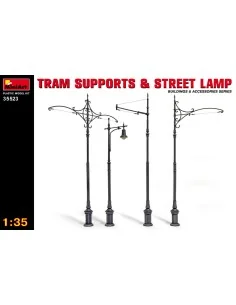 Tram Supports and Street Lamps, 1/35 - MiniArt 35523