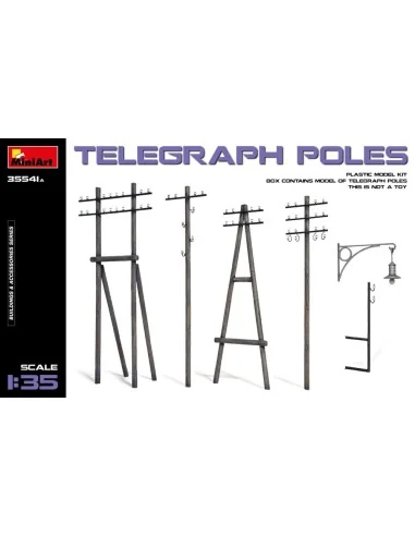 Telegraph Poles, 1/35 - MiniArt 35541A