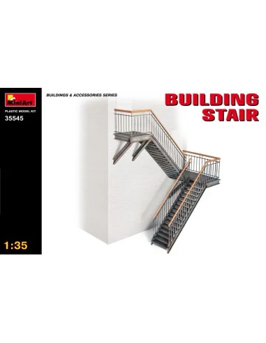 Building stairs, 1/35 - MiniArt 35545