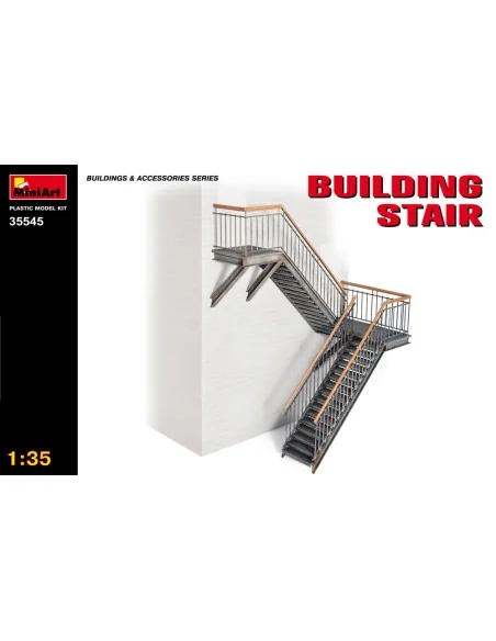 Building stairs, 1/35 - MiniArt 35545