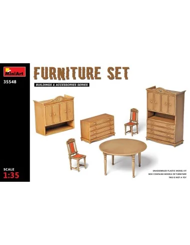 [NO_DESC] Furniture Set, 1/35 - MiniArt 35548