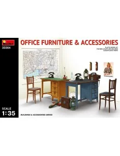Office Furniture & Accessories, 1/35 - MiniArt 35564