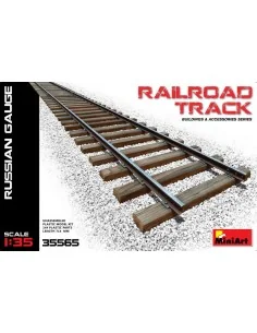 Railroad Track (Russian Gauge), 1/35 - MiniArt 35565