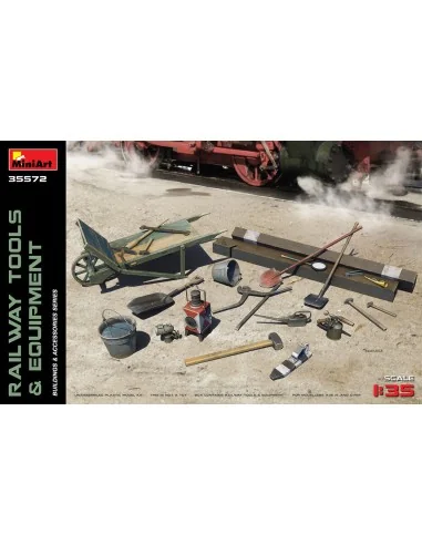 [NO_DESC] Railway Tools & Equipment, 1/35 - MiniArt 35572