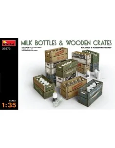 Milk Bottles & Wooden Crates, 1/35 - MiniArt 35573