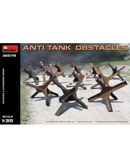 Anti-tank Obstacles, 1/35 - MiniArt 35579