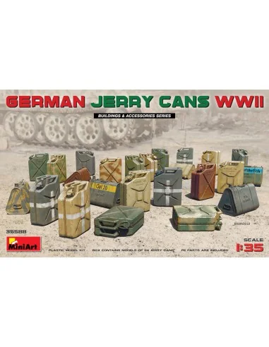 [NO_DESC] German Jerry Cans Set WW2, 1/35 - MiniArt 35588
