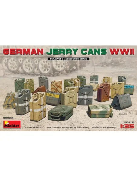 German Jerry Cans Set WW2, 1/35 - MiniArt 35588