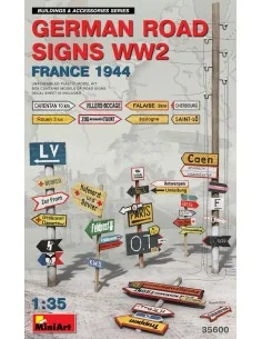 German Road Signs WW2 (France 1944), 1/35 - MiniArt 35600