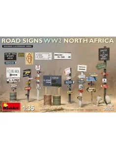 Road Signs WW2 (N.Africa), 1/35 - MiniArt 35604