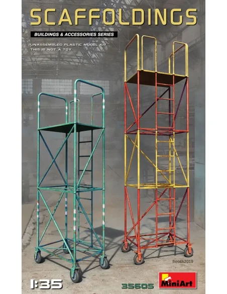 Scaffoldings, 1/35 - MiniArt 35605