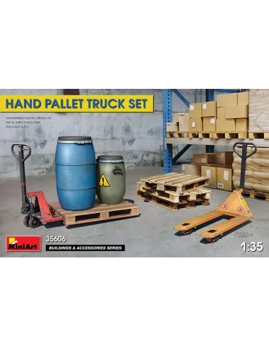 Hand Pallet Truck Set, 1/35 - MiniArt 35606