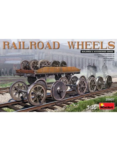 Railroad Wheels, 1/35 - MiniArt 35607