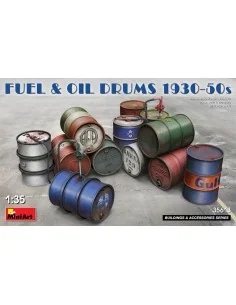 [NO_DESC] Fuel & Oil Drums 1930-50s, 1/35 - MiniArt 35613