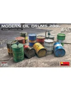 Modern Oil Drums (200l), 1/35 - MiniArt 35615