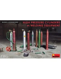 High Pressure Cylinders w/Welding Equipment, 1/35 - MiniArt 35618