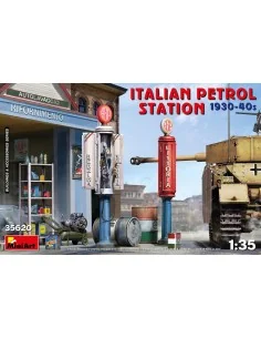 Italian Petrol Station 1930-40s, 1/35 - MiniArt 35620