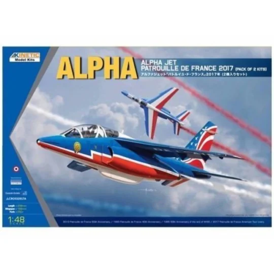 Alpha Jet Patrouille de 2017 2-in-1 kit - KINETIC K48064