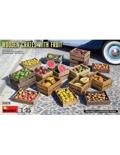 Wooden Crates with Fruit, 1/35 - MiniArt 35628