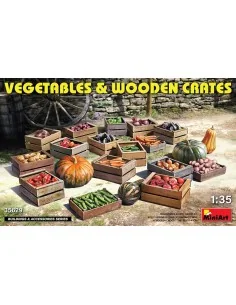 Vegetables & Wooden Crates, 1/35 - MiniArt 35629