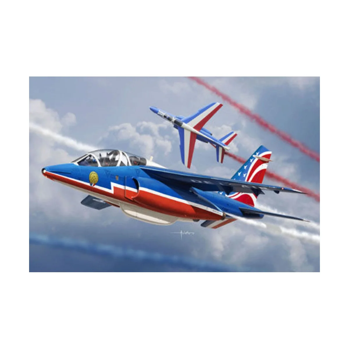Alpha Jet Patrouille de 2017 2-in-1 kit, 1/48 - KINETIC K48064