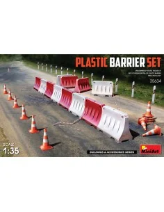 Plastic Barrier Set, 1/35 - MiniArt 35634