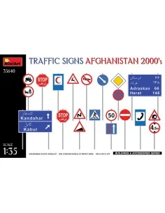 Traffic Signs. Afghanistan 2000's, 1/35 - MiniArt 35640