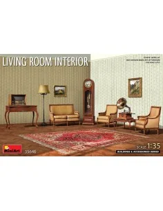 Living Room Interior, 1/35 - MiniArt 35646