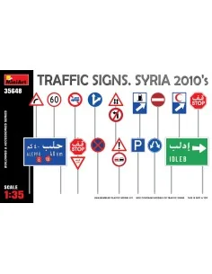 Traffic Signs. Syria 2010's, 1/35 - MiniArt 35648