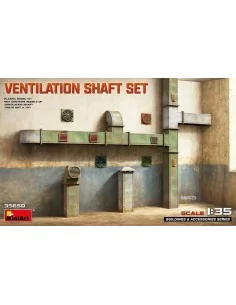 Ventilation Shaft Set, 1/35 - MiniArt 35650