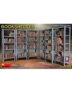 Bookshelves, 1/35 - MiniArt 35654